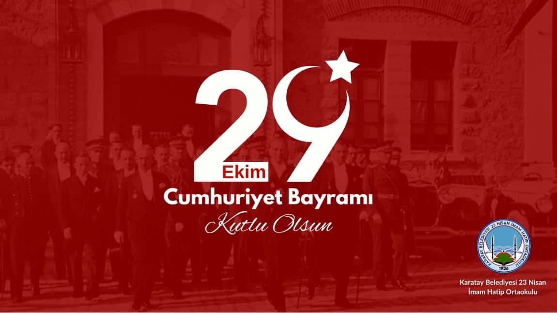 29 Ekim Cumhuriyet Bayramı Kutlu Olsun.